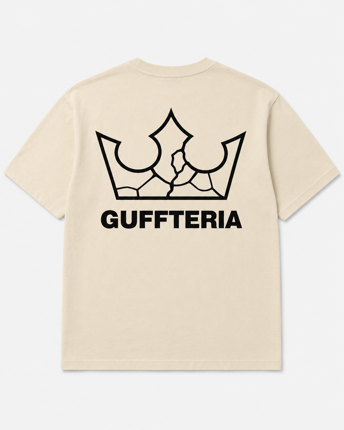 Oversized T-shirt - Beige