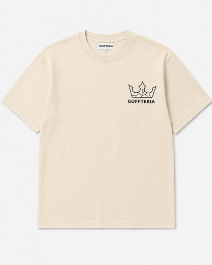 Oversized T-shirt - Beige