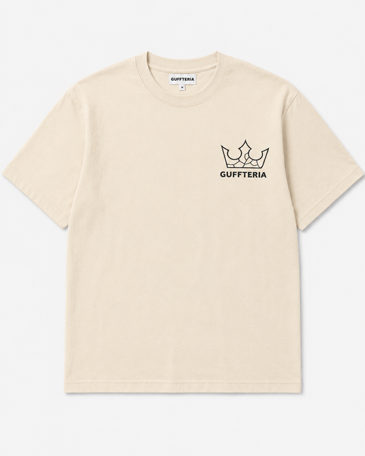 Oversized T-shirt - Beige